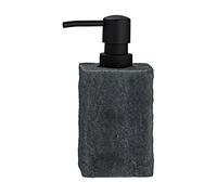 Wenko Villata-Dispenser per sapone liquido, 0,3 l, colore: Grigio, Poliresina, 7 x 15 x 7 cm