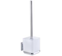 Wenko VL Quadro scopino wc a ventosa argento 22695100