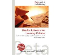 Wenlin Software for Learning Chinese: Application Software, Software, Mandarin Chinese, List of Kangxi Radicals, Pinyin