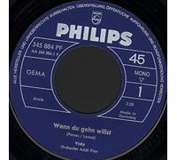 Wenn du gehn willst/Wo find ich Liebe (7" Vinyl Single)(1966)(Philips 345884 PF)