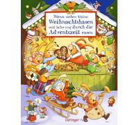 Wenn sieben kleine Weihnachtshasen mit Schwung durch die Adventszeit rasen