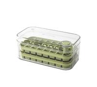 WENNALA Stampo Ghiaccio Con Coperchio, Rilascio Rapido,Senza Bpa,Contenitore Per Cubetti Di Ghiaccio Con 64 Cubetti Di Ghiaccio, Isolamento Dagli Odori,Per Cocktail Di,Per Le Riunioni Di Famiglia