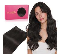 WENNALIFE Extension adesive per capelli 55 cm 110 g ciocche di capelli veri da