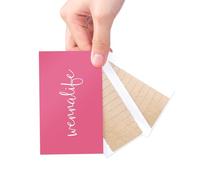 WENNALIFE Extension Biadesive per Extension Capelli Veri Biadesivo Linguette di Ricambio a Nastro Biadesivo Nessun Residuo Trasparente 24 Pezzi 1cm x 4cm/pezzo