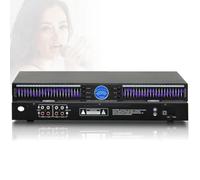 WENNEWU Equalizzatore Grafico Stereo a 22 Bande DSP, con Analizzatore di Spettro Musicale LED, 10 Effetti Preimpostati, Riduzione Automatica del Rumore, per Studio di Registrazione