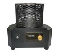 WENNEWU Macchina di Fusione Commerciale A Media Frequenza, Forno Elettrico per La Fusione Dell'Oro, Forno di Fusione per Raffinazione, 1600 °C, per Fondere Rottami, Argento, Oro,Nero,3KG