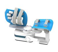 WENNEWU Ortesi per Polso 2 in 1, Esercitatore per Articolazioni Emiplegiche Ictus, Attrezzatura per Allenamento Riabilitativo Articolazione Polso, Stecca per Mano con Fissaggio Dita,Left Hand
