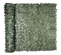 WENNEWU Rete Mimetica Bosco Rete Mimetica Rinforzata Militare Rete Nascosta Caccia E Tiro Tessuto Oxford Resistente 210D Rete Ombreggiante con Protezione Solare per Campeggio,Verde,5x9m