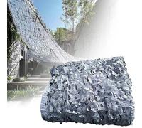 WENNEWU Rete Mimetica Grigia Rete Ombreggiante per Pergolato Giardino Teli Copriauto Schermo per Privacy Esterno Decorazioni Tema per Feste per Parasole Campeggio Tiro Segno Caccia,Grigio,2x5m