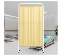 WENNEWU Schermo Divisorio per La Privacy in Ambito Medico, Divisorio Autoportante su Ruote, Pannelli Divisori Temporanei, per Ufficio/Stanza/Ristorante/Centri Bellezza/Ospedale,Beige,1 Panel