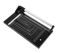 WENNEWU Taglierina Manuale di Precisione, Strumento Taglio Precisione, Taglierina A Rullo Professionale per Ufficio, per Carta Fotografica, Pellicola, Carta da Ufficio,Nero,14 Inches(35cm)