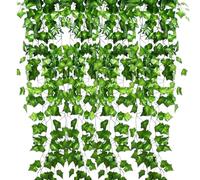 Wennicy12 Edere Finte Da Interno Impermeabili E Resistenti Ai Raggi UV Siepe Artificiale Per Balconi Adatta Per Decorazioni Di Giardini Interni Ed Esterni Stanze E Pareti Siepe Artificiale Per Balconi