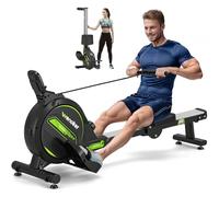 Wenoker Vogatore magnetico pieghevole per la casa, capacità di carico 160 kg, silenzioso e liscio, con supporto per tablet per display LCD e comodo cuscino per seduta