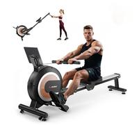 Wenoker Vogatore Sollevamento Appartamento, 32 Livelli di Resistenza, Vogatore Magnetico con APP e Display LCD, Esclusivo, Vogatore Silenzioso per Allenamento Cardio, Capacità 160 kg, Conservazione