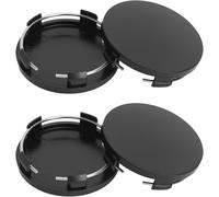 WENPANGPANG 4 Pezzi Auto Coprimozzi per Mazda CX-3 2018-2024, Centrale Coprimozzo Copricerchi Tappi Mozzo Centrale Ruota Coprimozzi Auto, Accessori Decorativi,58mm
