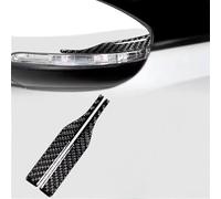 WENPANGPANG Protezione Specchietto per Renault Rafale 2025 2024, Adesivo Laterale AntiGraffio Effetto Fibra di Carbonio Paracolpi Esterni Auto Tuning Calotta 2Pcs