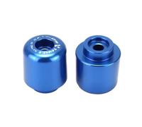 Wenqu Bilancieri Tappi Manubrio Moto Manubrio Bar End Caps Maniglia Peso Grips Accessori per MT09 per Mt-09 SP 2021-2023(Blue)