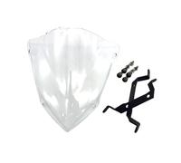 Wenqu Deflettore Parabrezza Anteriore per Modifica Moto Parabrezza per MT07 per FZ07 per MT07 per FZ07 2018 2019 2020 Parabrezza Moto(Color-C)