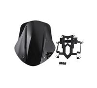 Wenqu Deflettore Parabrezza per Moto con Staffa di Montaggio per Parabrezza per Diavel 2014-2022 Parabrezza Moto(2014-2018 Color-S)