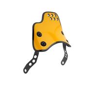 Wenqu Deflettore Parabrezza Universale per Faro Moto da 6,5-9,45" Parabrezza Moto(Yellow)