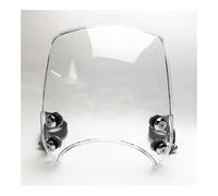 Wenqu Parabrezza Deflettore Sportivo Regolabile per Moto per XL883 per XL1200 dal 2004 in Poi Parabrezza Moto(Color-C)