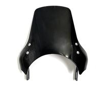 Wenqu Parabrezza per Moto Deflettore Aria per Speed 400 per Scrambler 400 X per Scrambler 400X 2024 Parabrezza Moto(Black)
