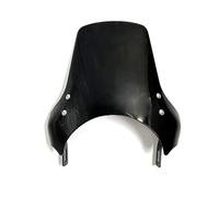 Wenqu Parabrezza per Moto Deflettore Aria per Speed 400 per Scrambler 400 X per Scrambler 400X 2024 Parabrezza Moto(Black)