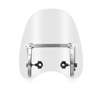 Wenqu Parabrezza Universale per Moto per Dyna per Softail per Road King Parabrezza Moto(Color-C)