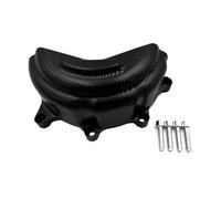 Wenqu per Panigale per V4 Moto Carter Motore Statore Coperchio Frizione Protezioni Crash Pad Slider Telaio Protettore Motore Copertura(Black)