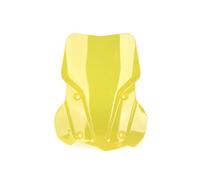 Wenqu Ricambi per Moto Parabrezza Anteriore Parabrezza Deflettore di Protezione per F850GS per F 850 GS per F850 GS 2024- Parabrezza Moto(Yellow)