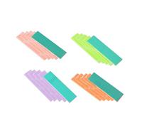 Wenrescry 20 spugne carta vetrata fine, spugne lucidanti per giocattoli e modelli, strumenti per hobby, blocco abrasivo a mano, impermeabili, bagnate e asciutte, riutilizzabili, grana 600-2000
