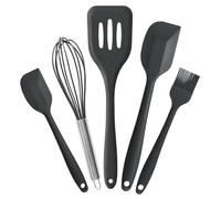 Wenrescry 5 pezzi accessori da forno in silicone - Spatula per cuocere, utensili da cucina, raschietto in silicone, contatto alimentare, facile da pulire e resistente al calore