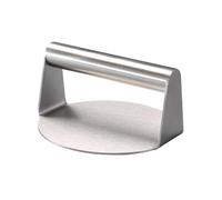 Wenrescry Pressa per Smash Burger 5,5 Pollici, Pressa Rotonda in Acciaio Inossidabile Antiaderente, Strumento per Hamburger, Bistecche, Pancetta, Grigliate e Barbecue