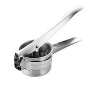 Wenrescry Schiacciapatate Manuale in Acciaio Inox Ergonomico, per Patate, Verdure, Frutta e Limoni, Facile da Usare e Pulire, Ideale per Cucina Professionale e Domestica