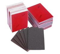 Wenrescry Schleifschwämme Set 18 Stück mit 180 bis 2500 Körnung wiederverwendbar für Nass und Trocken Schleifen aus Aluminiumoxid geeignet für Holz Metall Auto Möbel Lack und Politur