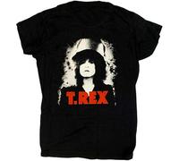 WENROU T Rex T Shirt - The Slider Lady Fit Marc Bolan T-Rex T Rex, Nero , S
