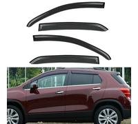 Wensdy Set di 4 deflettori d'aria per finestrini laterali, 4 pezzi per montaggio esterno, set di protezioni da sole e pioggia, bella visiera per finestra adatta per Buick Encore 2013-2022 (non