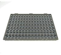 Wentai Valigetta Organizer 128 Scomparti SMD Modulare con Coperchio per Componenti Elettronici Resistori Condensatori 28x20,5x3,5cm