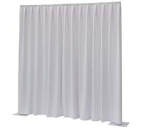 Wentex P&D Curtain Dimout 300x400 Pipe & Drape geplooid gordijn wit (89448)