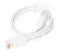 Wentronic 0.5m RJ-45 Cat6 Cable 0.5m White networking cable - Networking Cables (0.5 m, RJ-45, RJ-45, White)