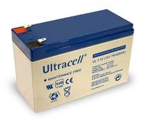 Wentronic Batteria al piombo (Ultracell) 12 V, 7 Ah (Faston 187-4,8 mm)