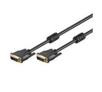 Wentronic Components Handels Goobay MM 1000 G - Cavo DVI - Dual Link - DVI-D (M) - DVI-D (M) - 100 m - Nero (93109)