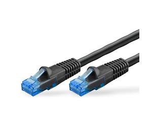 Wentronic Goobay 55433 - Cavo Patch per Esterni, UUTP, 15 m, Colore: Nero