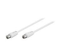 Wentronic goobay - Cavo di prolunga per antenna - Connessione IEC femmina a connessione IEC maschio - 5 m - cavo coassiale a do