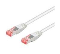 Wentronic goobay - Cavo di rete - Da RJ-45 (M) a RJ-45 (M) - 7,5 m - coppie in lamina metallica (PiMf) - CAT 6a - sagomato, sen NEW