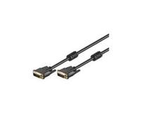 Wentronic Goobay - Cavo DVI - Dual Link - DVI-D (M) - DVI-D (M) - 30 m - viti ad alette - nero (93111)