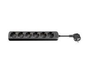Wentronic goobay NK 600-150 CS - Presa multipla - AC 250 V - 3500 Watt - Ingresso ingresso CEE 7/4 - Connessioni di uscita 6 - NEW