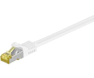 Wentronic RJ45 CAT7 15 M 15 m Cat7 S/FTP (S-STP) White Network Cable - RJ-45 Net