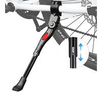 WENTS Cavalletto Bici Supporto Laterale per Biciclette Bike Stand Cavalletto Regolabile Universale Supporto per Bicicletta Mountain Bike Bici da Strada con Diametro Ruota 22-27 Pollici (Nero)