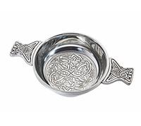 Wentworth Coupe de dégustation de whisky en étain Cercle celtique Quaich Loving Cup Burns Night